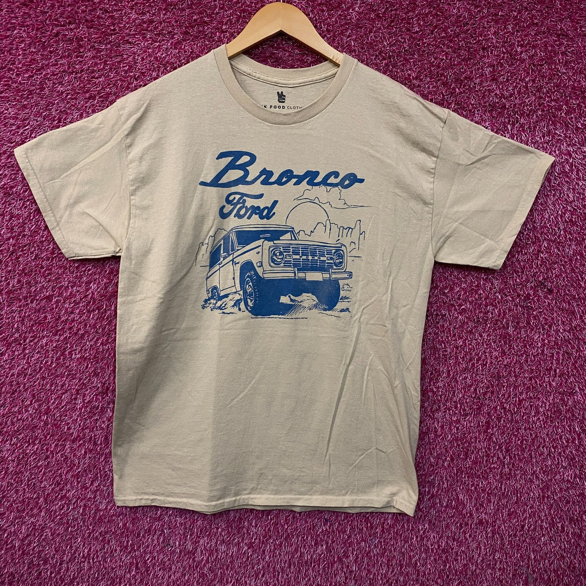 Junk Food Clothing Ford Bronco Vintage Style Graphic Tee Medium