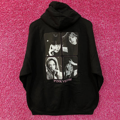 Black Pink Pink Venom hoodie size XL