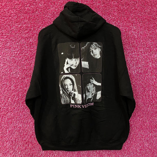 Black Pink Pink Venom hoodie size XL