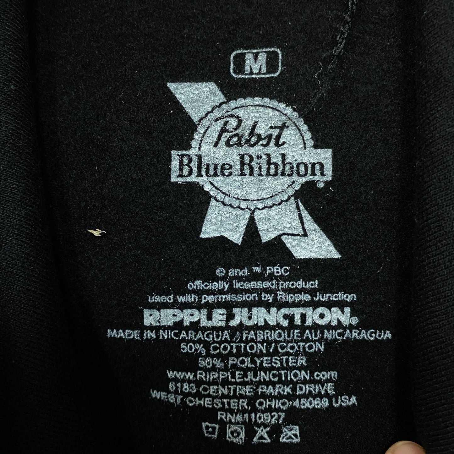 Pabst Blue Ribbon Racing Since 1844 Hoodie Medium