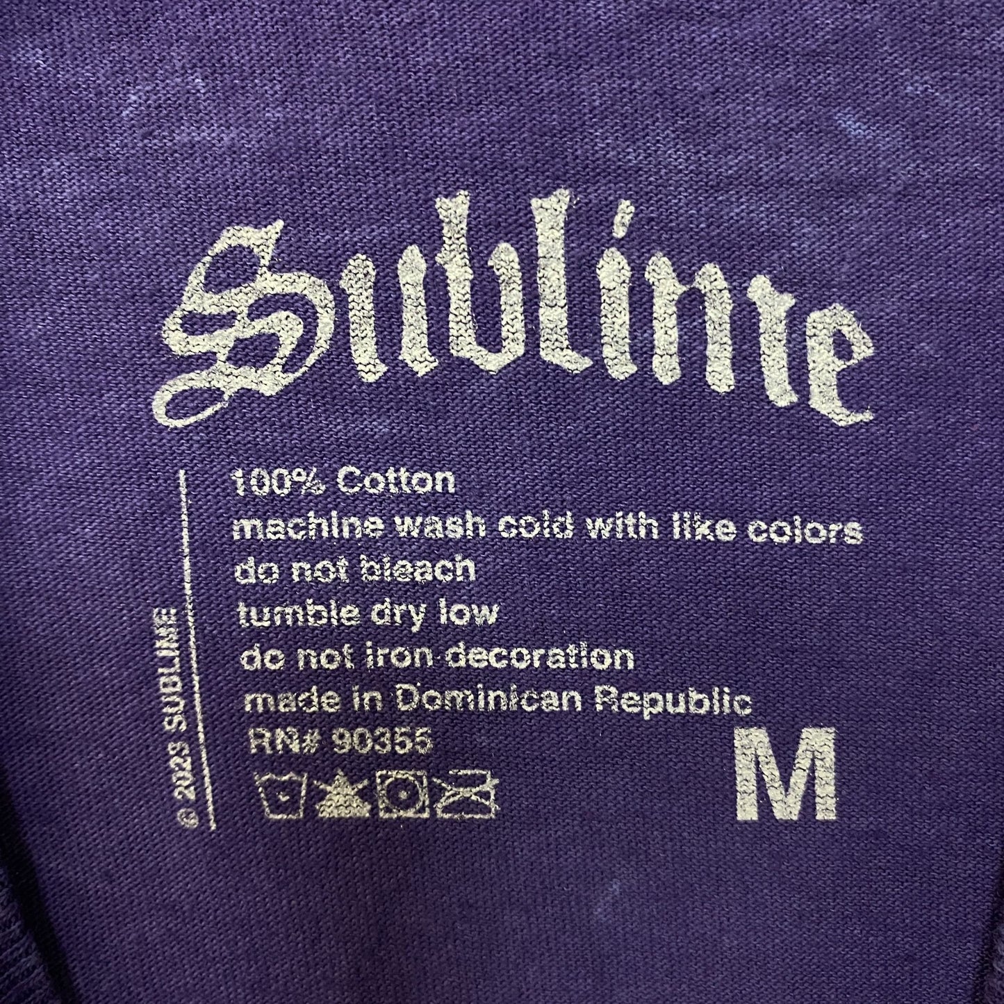 Sublime 40 Oz. To Freedom Sun Logo Graphic T-Shirt Medium