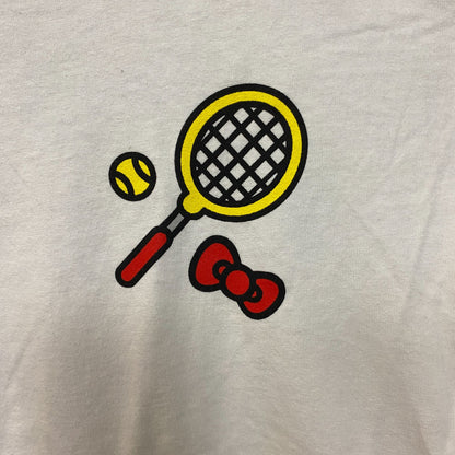 Hello Kitty Tennis Club Sanrio Kawaii Sport Promo Crop Top L