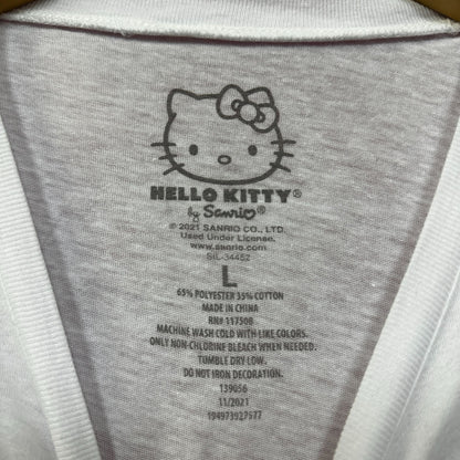 Hello Kitty Tennis Club Sanrio Kawaii Sport Promo Crop Top L