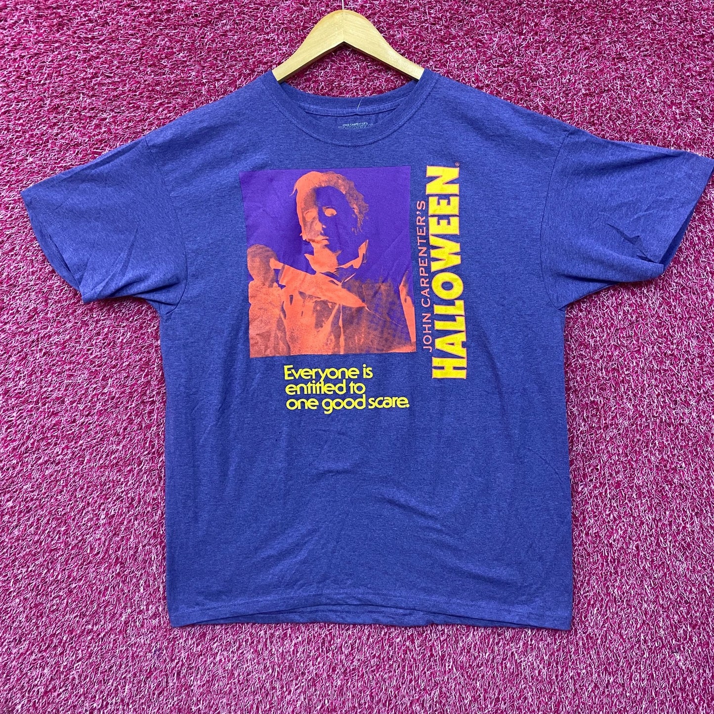 John Carpenters Halloween Michael Myers Horror T-Shirt L