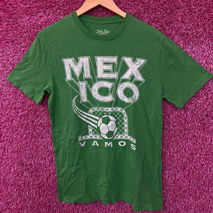 Junk Food Clothing Vamos Mexico Retro Style Tee Small