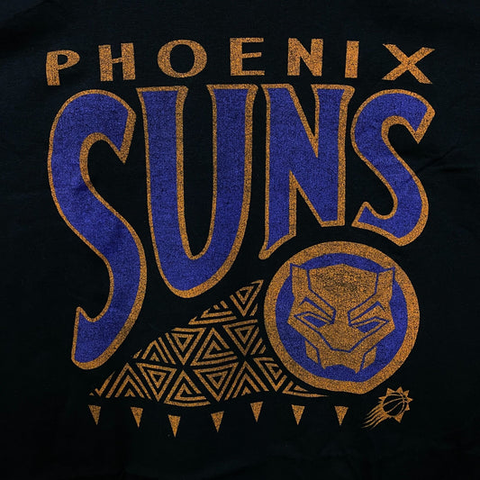 Junk Food Phoenix Suns NBA x Marvel Black Panther Wakanda Forever T-Shirt 3XL