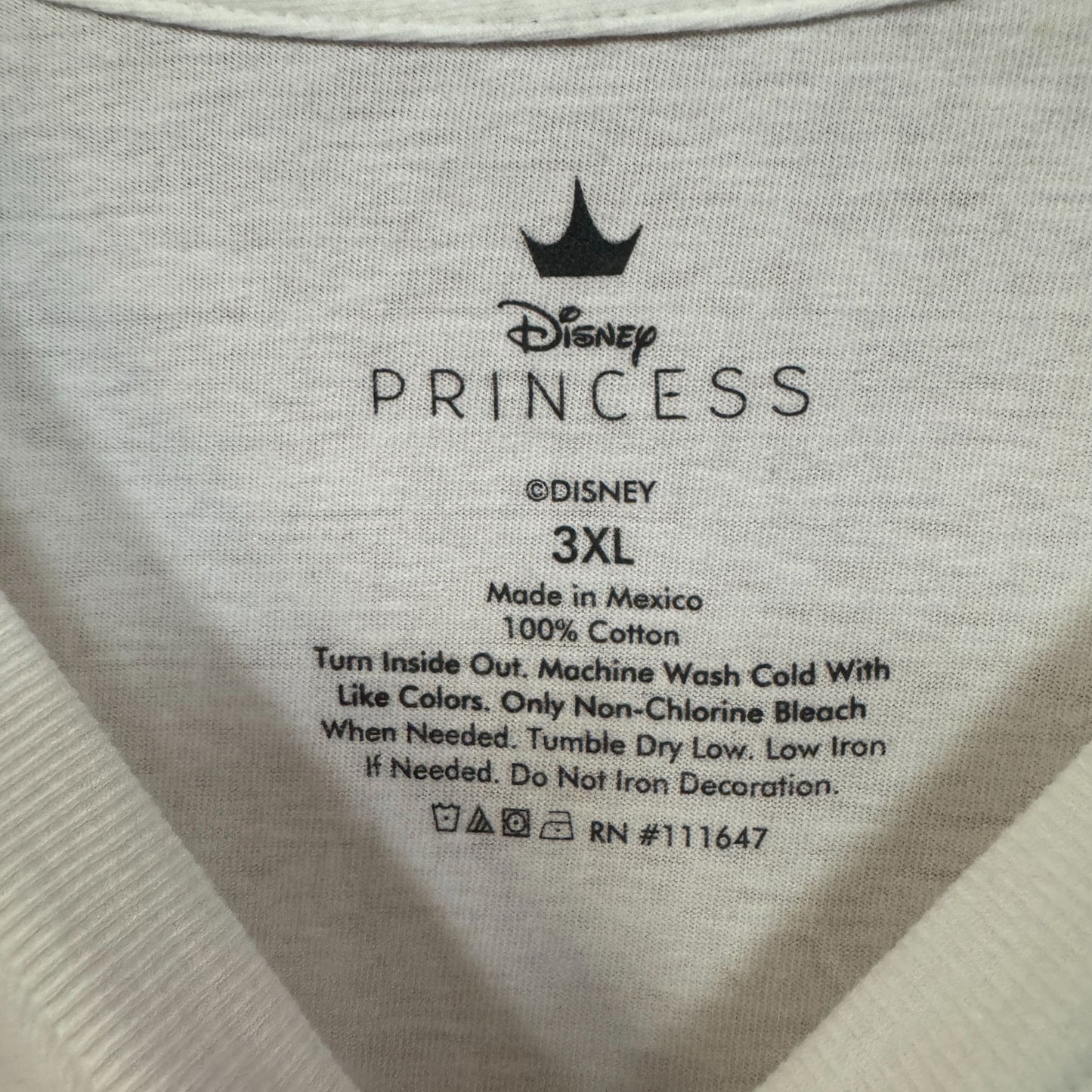 Beauty and the Beast Be Our Guest l/s Tshirt size 2XL