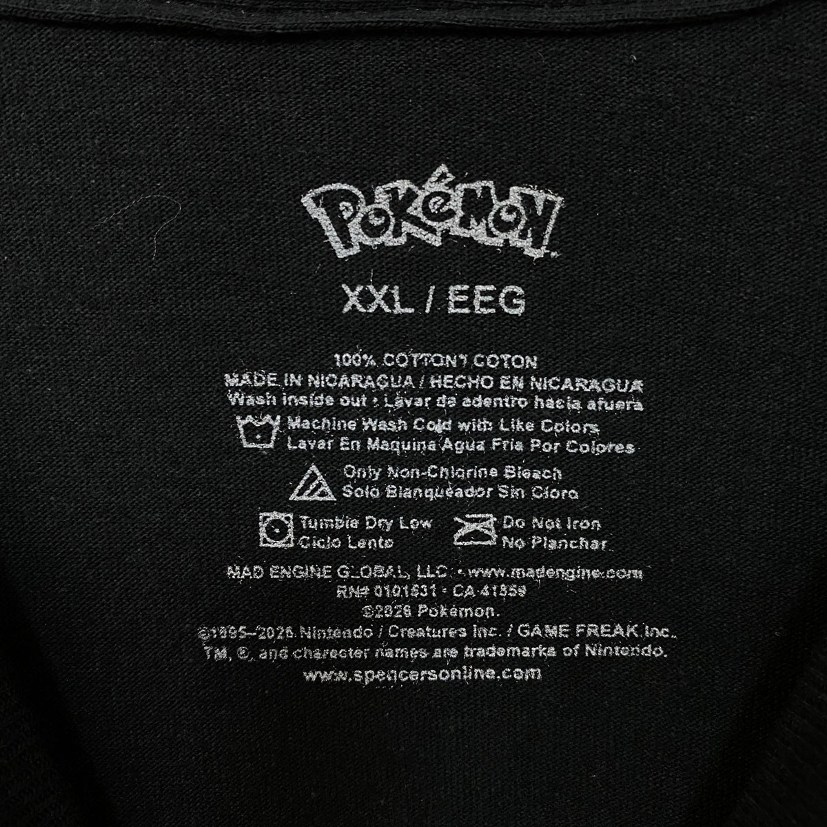 Seven Times Six Pokémon "Gotta Catch 'Em All" Graphic T-Shirt 2XL