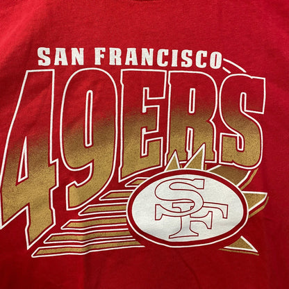 Junk Food NFL San Francisco 49ers Women Red Short top XL