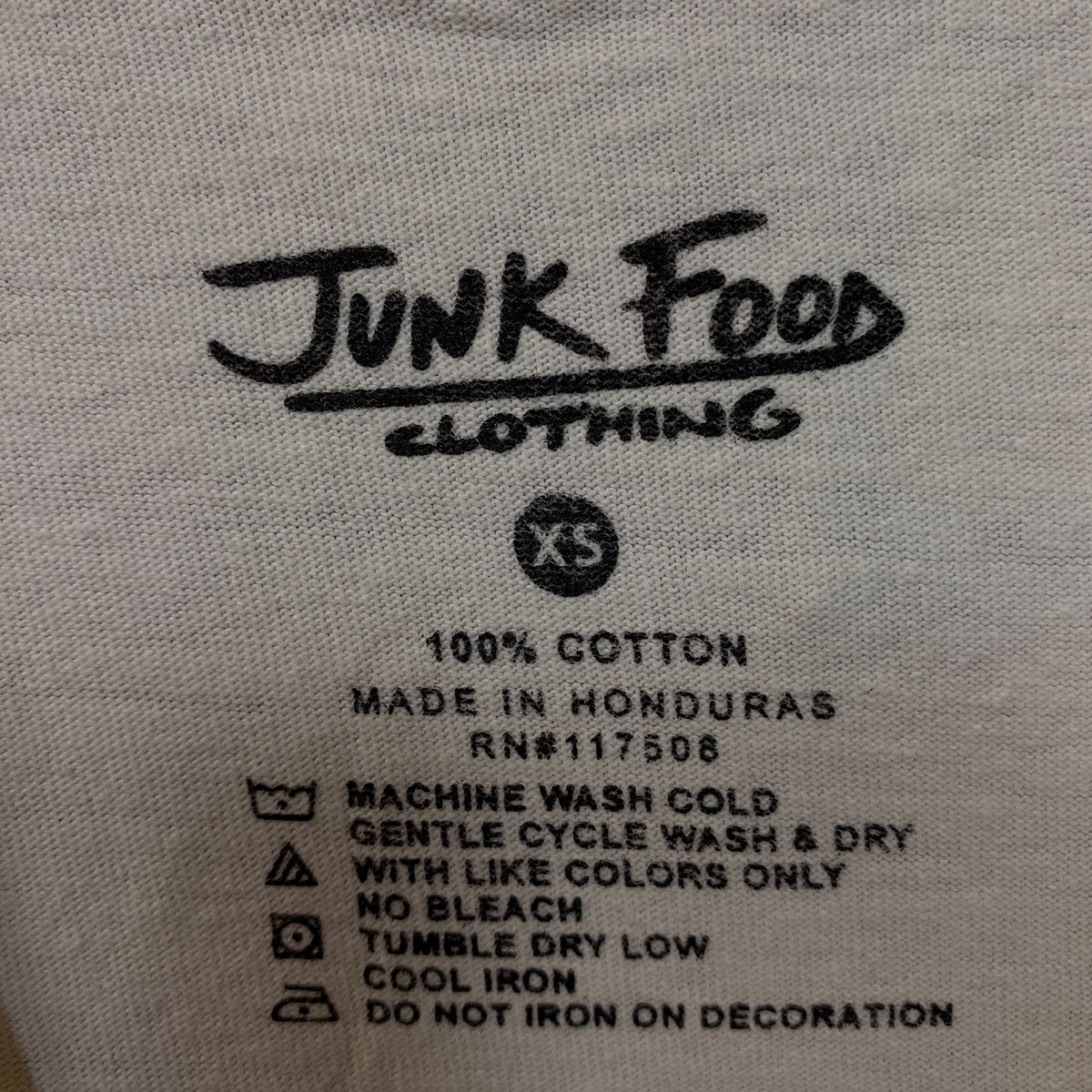 Junk Food Cannes Sailing Crew French Riviera Graphic T-Shirt XS