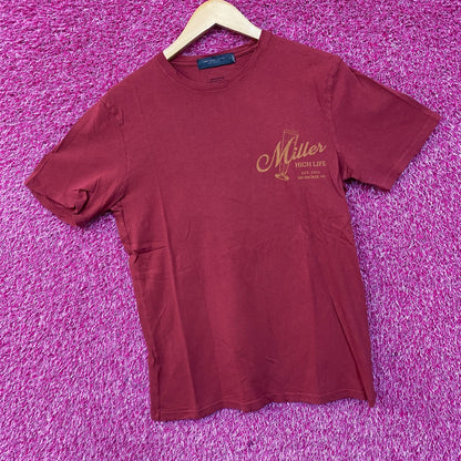 Junk Food Clothing Miller High Life Sportsman's Club T-Shirt Small