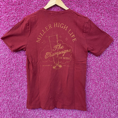 Junk Food Clothing Miller High Life Sportsman's Club T-Shirt Small