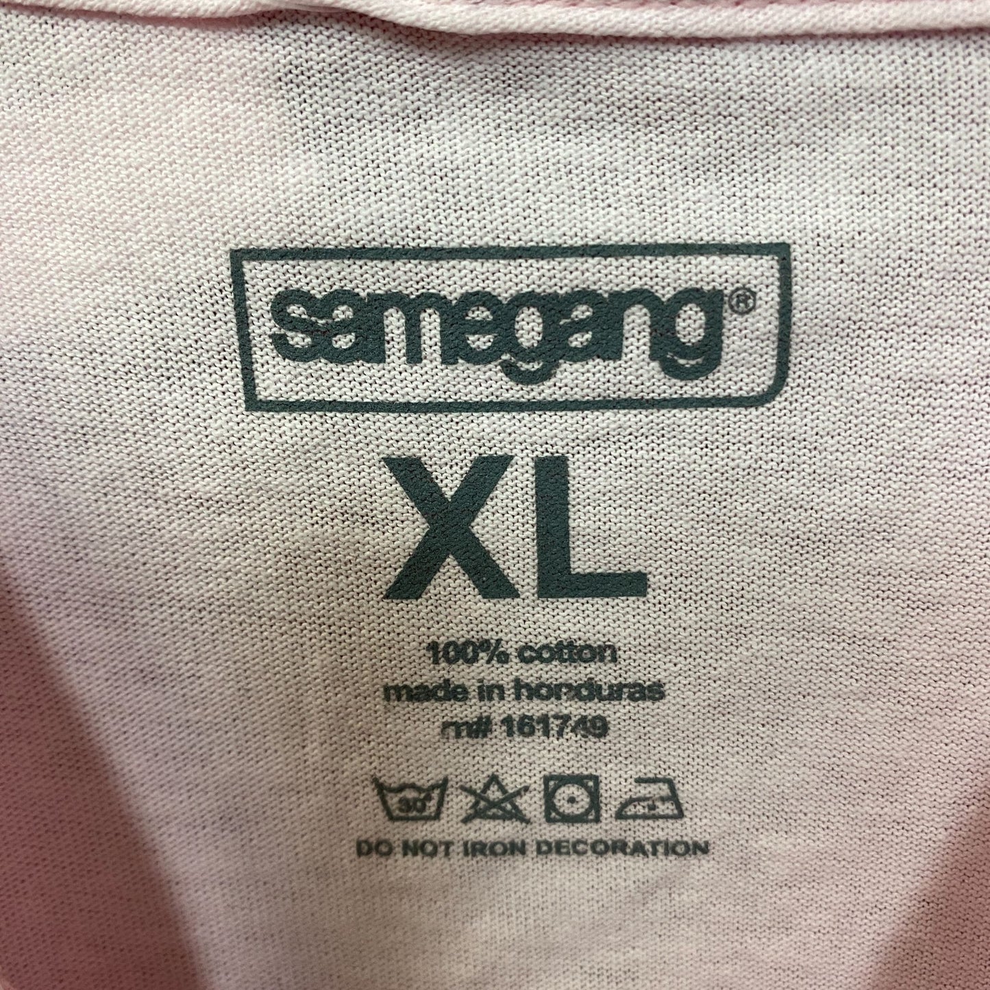 Santa Claus Jolly Christmas Vintage Style Pink T-Shirt XL