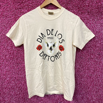 Dia de los Deftones 2025 Music Festival Dove T-Shirt Small