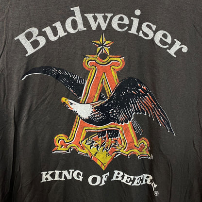 Budweiser King Of Beer American Bald Eagle Logo T-Shirt 2XL