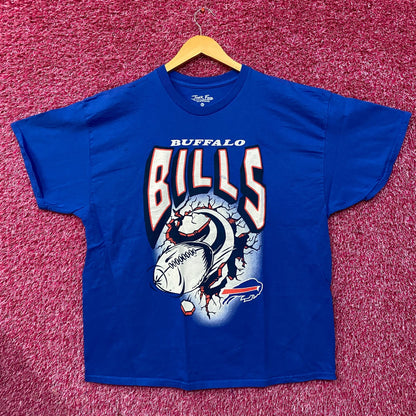 Junk Food NFL Buffalo Bills Blue Logo T-Shirt XL