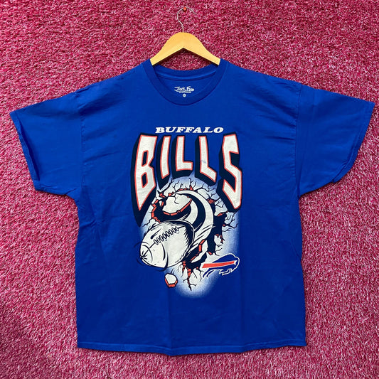Junk Food NFL Buffalo Bills Blue Logo T-Shirt XL