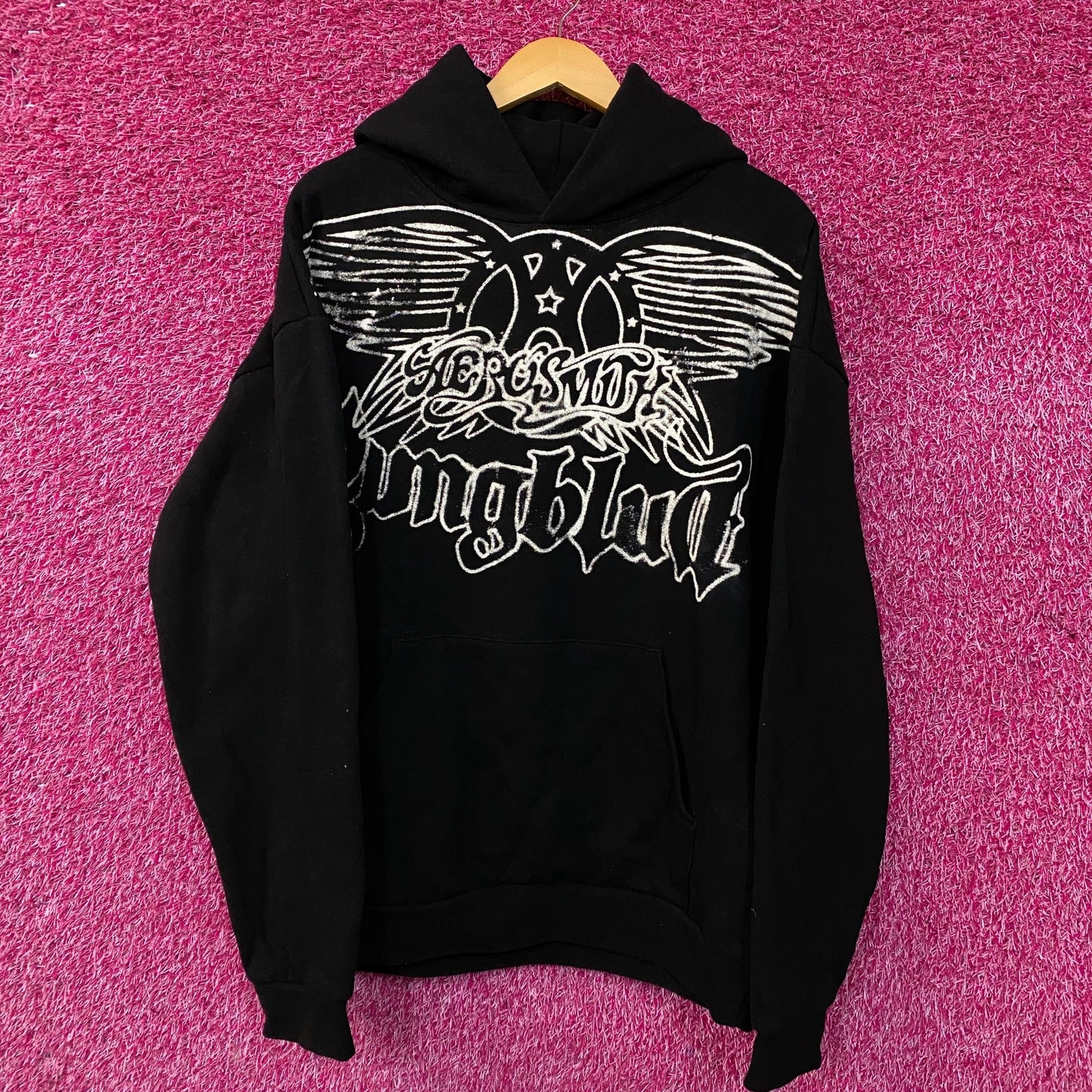 Aerosmith & YUNGBLUD One More Time Oversized Hoodie XL