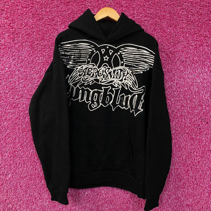 Aerosmith & YUNGBLUD One More Time Oversized Hoodie XL
