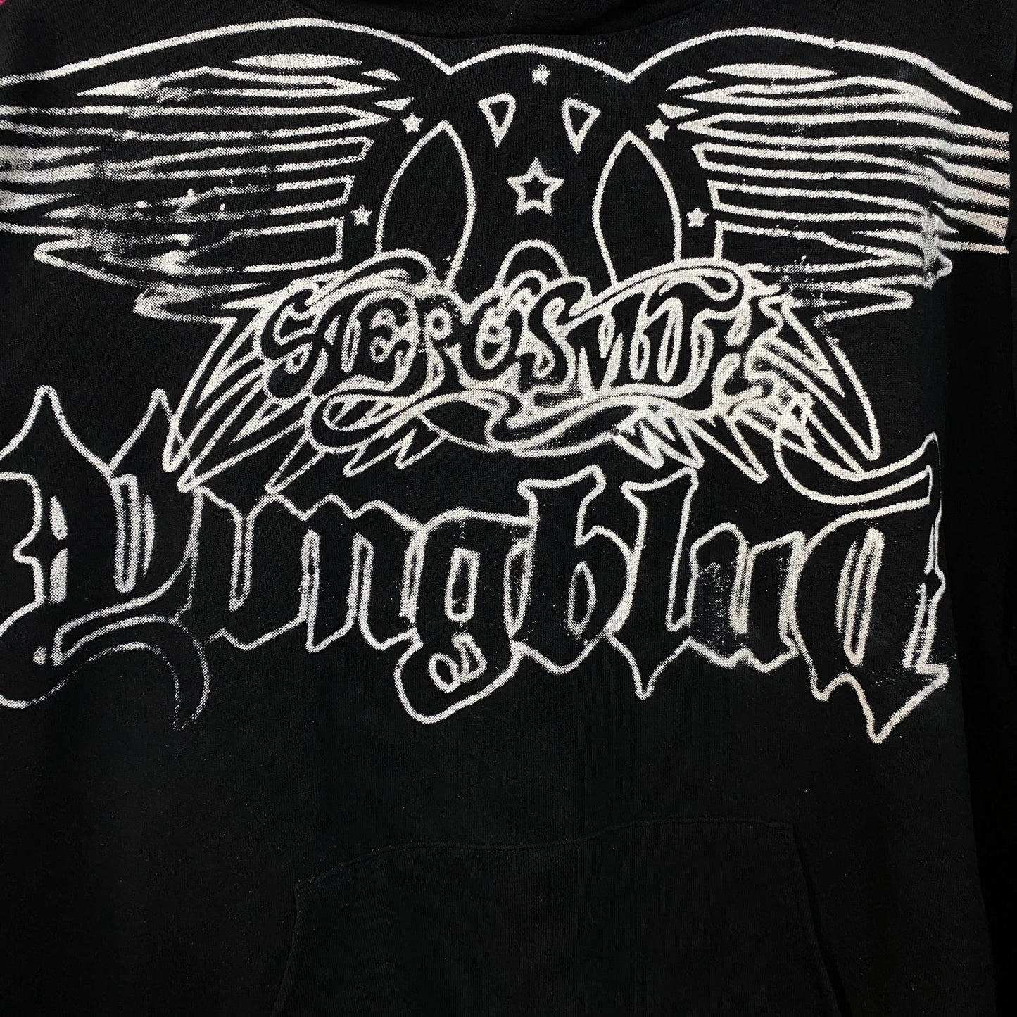 Aerosmith & YUNGBLUD One More Time Oversized Hoodie XL