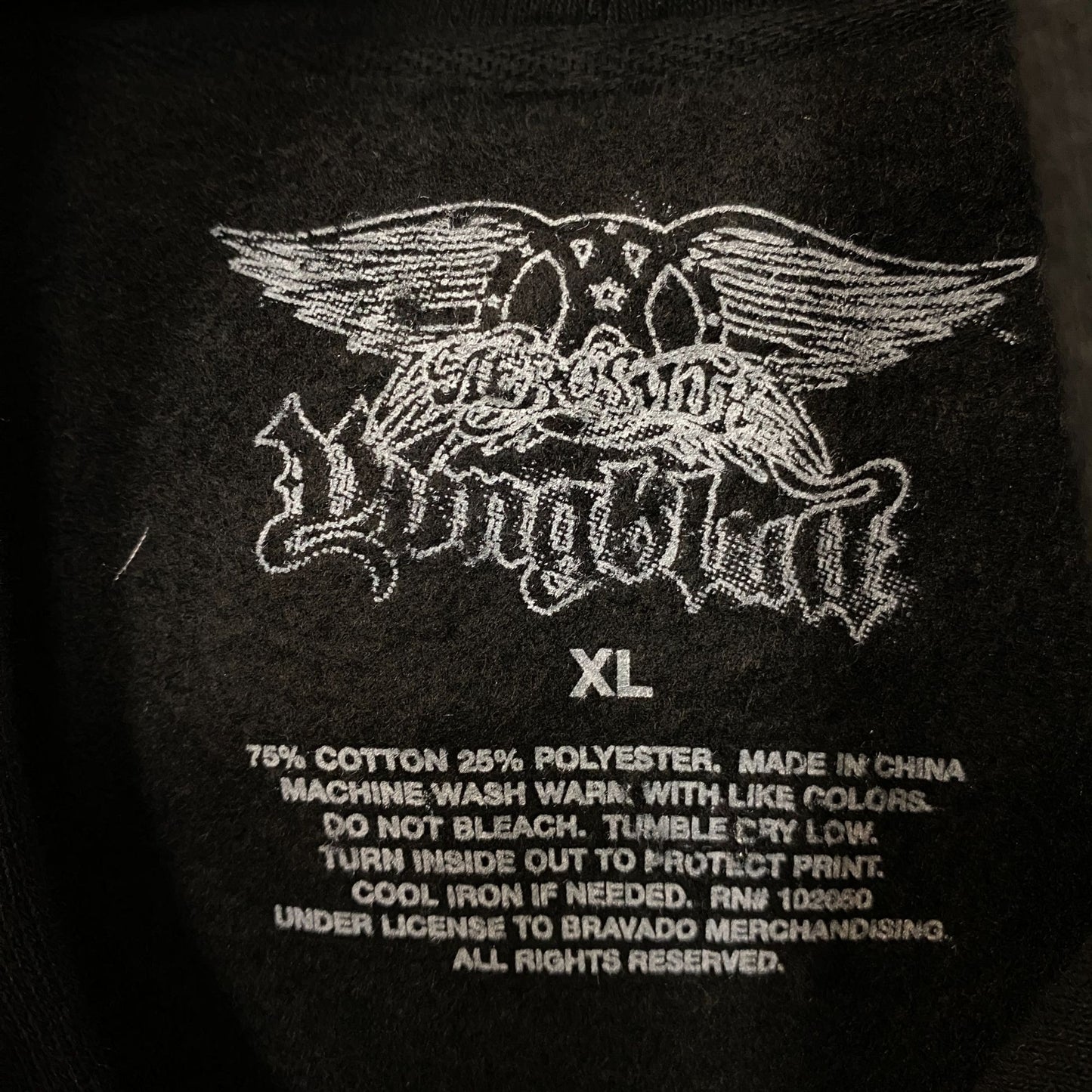 Aerosmith & YUNGBLUD One More Time Oversized Hoodie XL