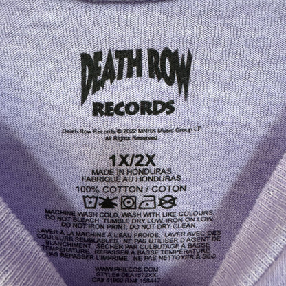 Death Row Records LBC Low Rider Rap Record Label Tee 1X/2X