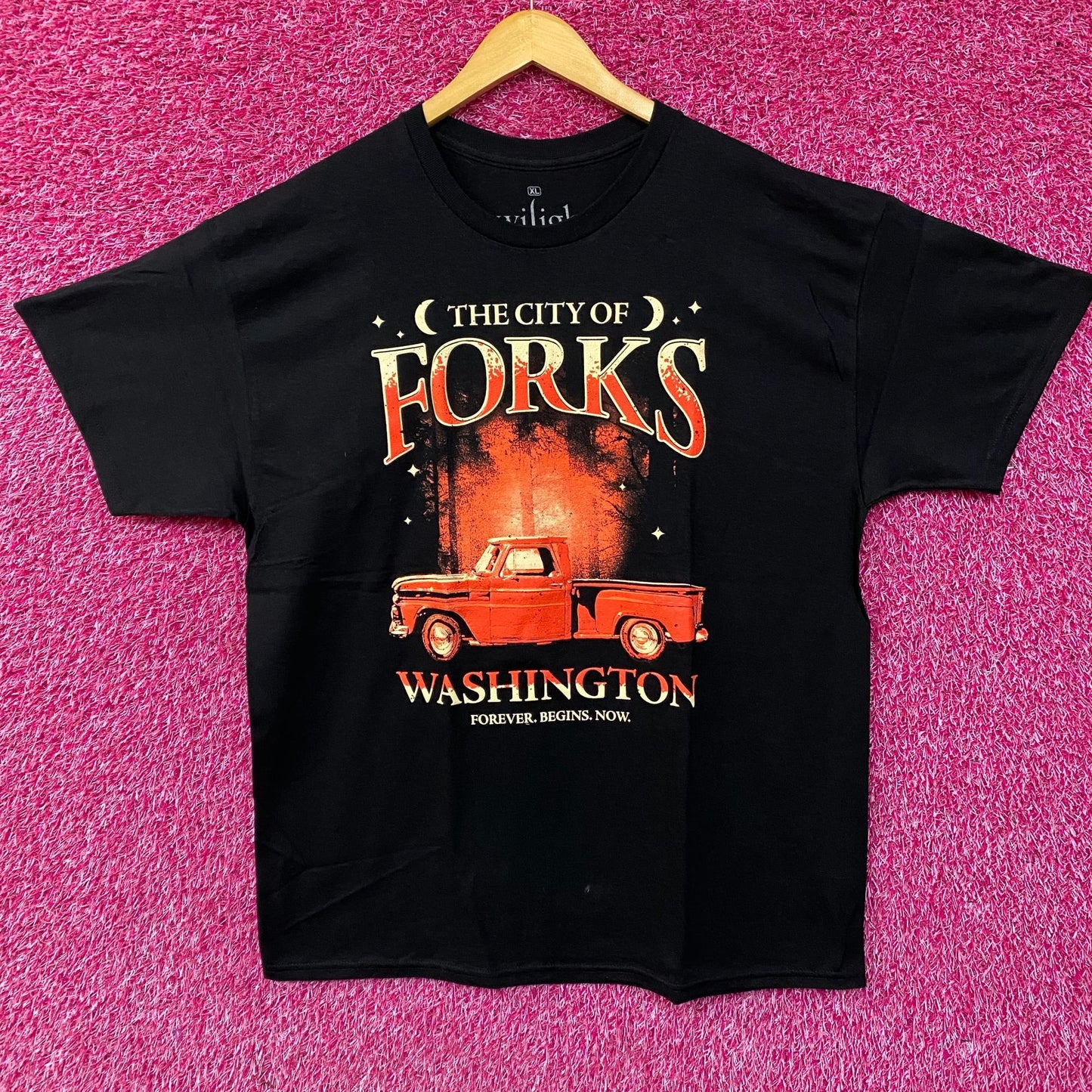 Twilight The City of Forks Washington T-Shirt XL