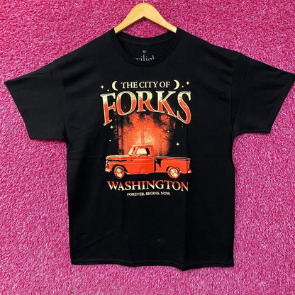 Twilight The City of Forks Washington T-Shirt XL