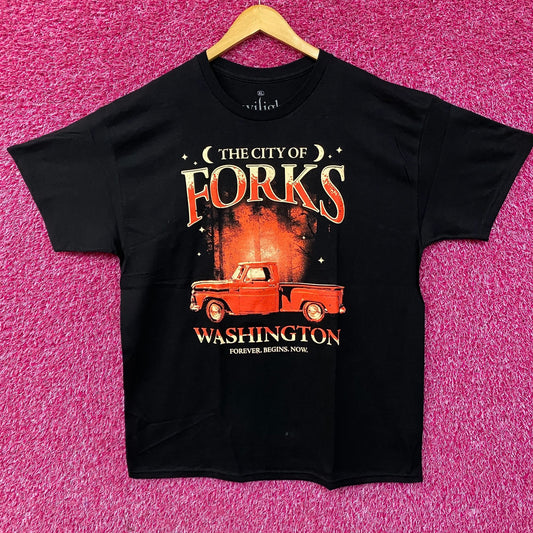 Twilight The City of Forks Washington T-Shirt XL