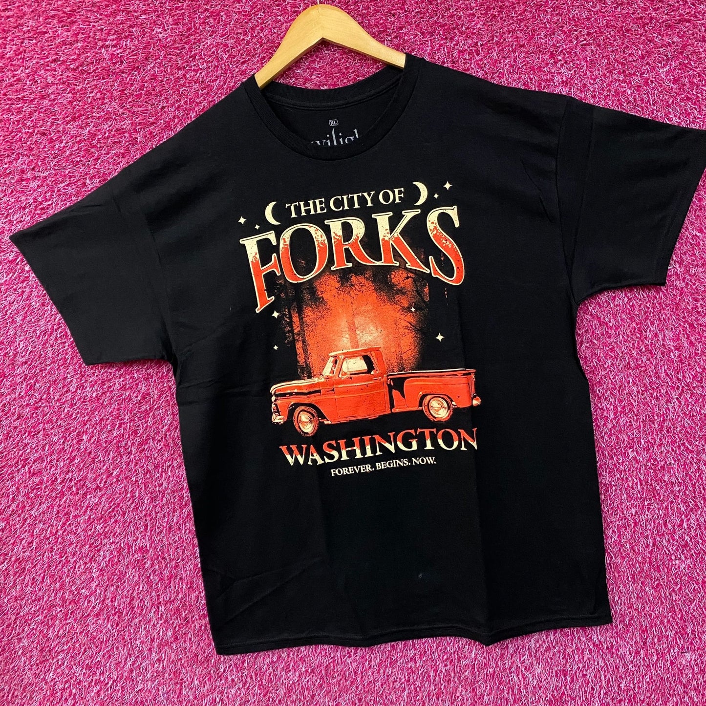 Twilight The City of Forks Washington T-Shirt XL
