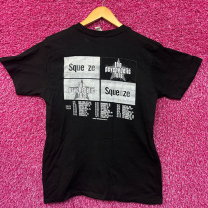Psychedelic Furs and Squeeze Rock Tour Tshirt size Large