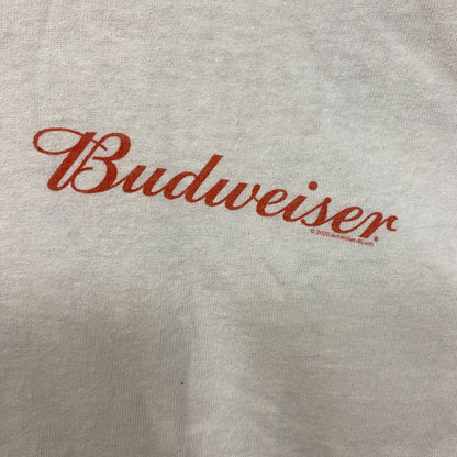 World Renowned Budweiser King Of Beers Crop Top Promo T-Shirt Large
