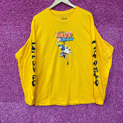 Naruto Shippuden Naruto Uzumaki long Sleeve Anime T-Shirt large
