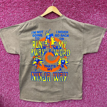 Naruto Uzumaki Hero Of The Hidden Leaf Anime T-Shirt XL