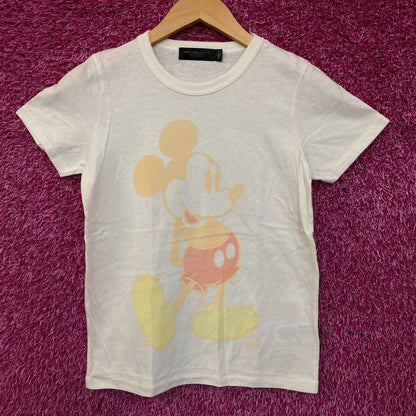Junk Food Clothing Disney Mickey Mouse Faded Original T-Shirt Small