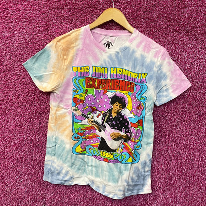 Jimi Hendrix Ready Steady Go 1966 Vintage Tie Dye Tee Medium