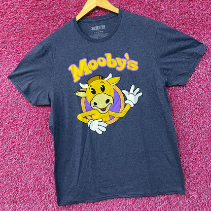 Mooby's the Golden Cow Restaurant logo Graphic Design T-Shirt Large