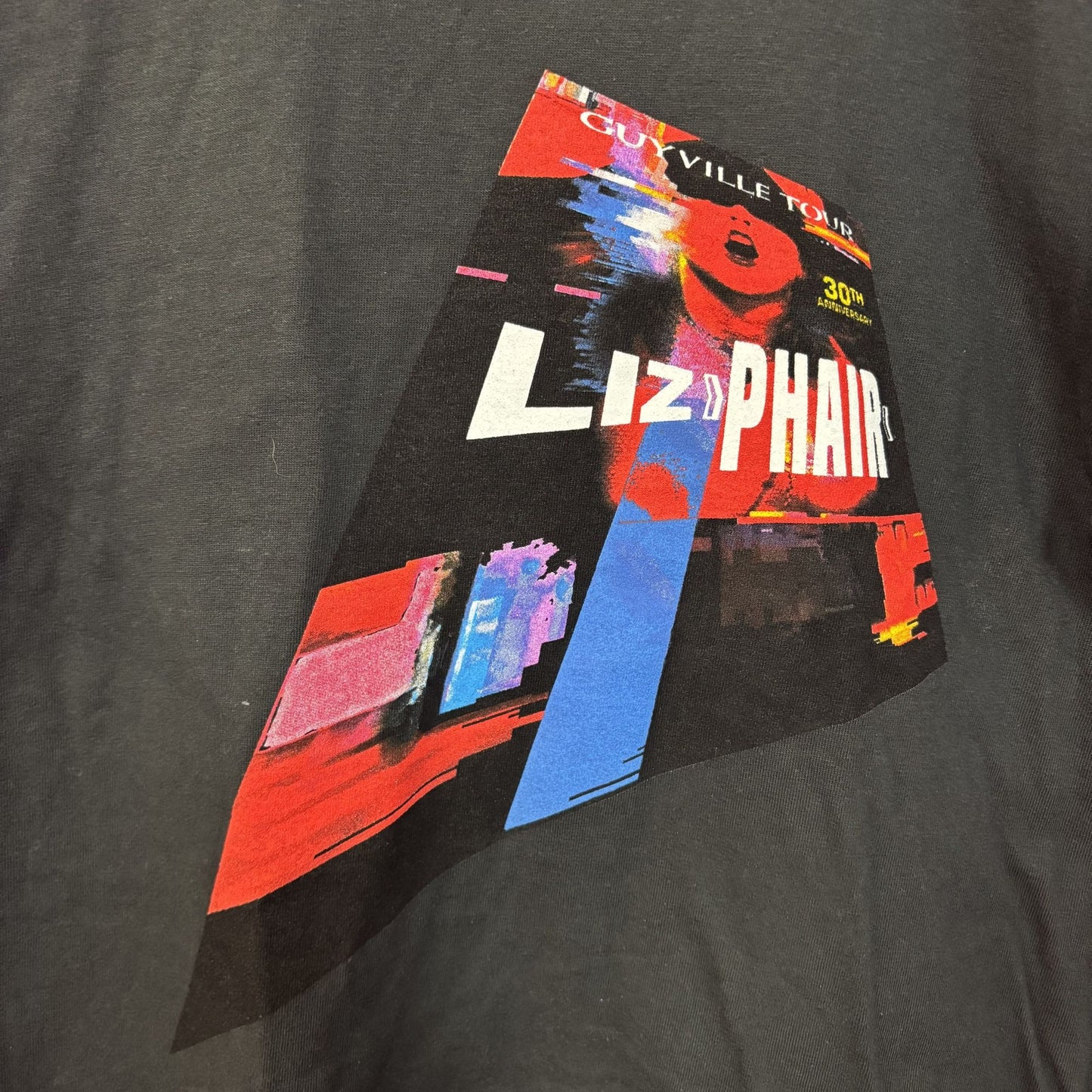 Liz Phair Guyville Tour 30th Anniversary Black T-Shirt Small