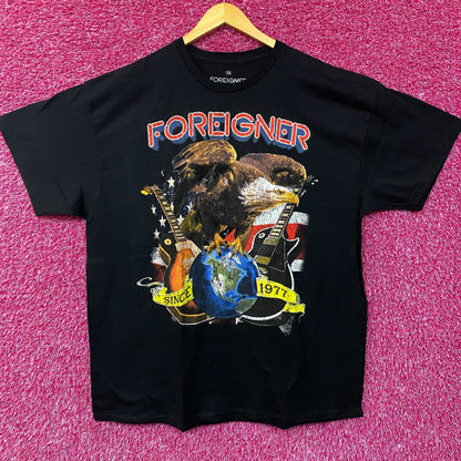 Foreigner Since 1977 Farewell Eagle Graphic Design T-Shirt 1X