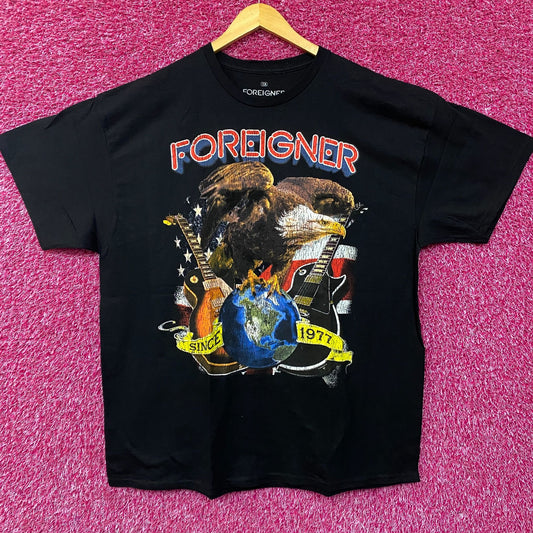 Foreigner Since 1977 Farewell Eagle Graphic Design T-Shirt 1X