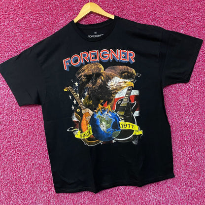 Foreigner Since 1977 Farewell Eagle Graphic Design T-Shirt 1X