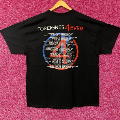Foreigner Since 1977 Farewell Eagle Graphic Design T-Shirt 1X