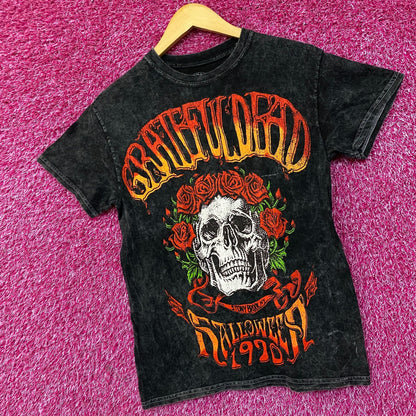 Grateful Dead Halloween 1970 Rock Band Mineral Wash T-Shirt Small