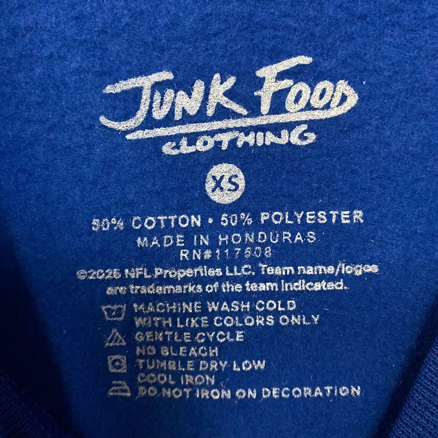 Junk Food Clothing Property Of Seattle Seahawks Crewneck Sweatshirt XS