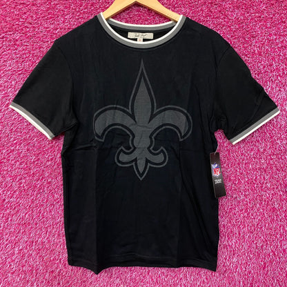 Junk Food Clothing New Orleans Saints Throwback Ringer T-Shirt Small