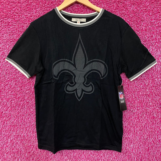 Junk Food Clothing New Orleans Saints Throwback Ringer T-Shirt Small