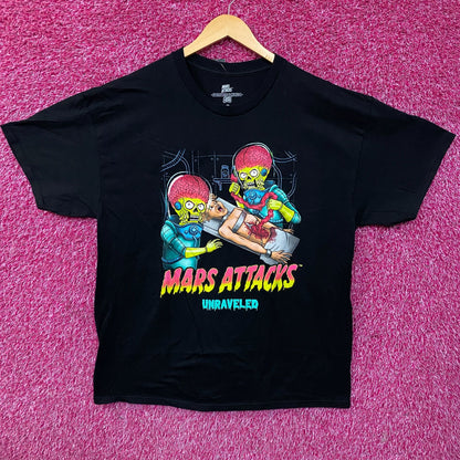 Mars Attacks "Unraveled" Graphic T-Shirt XL