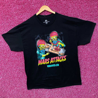 Mars Attacks "Unraveled" Graphic T-Shirt XL