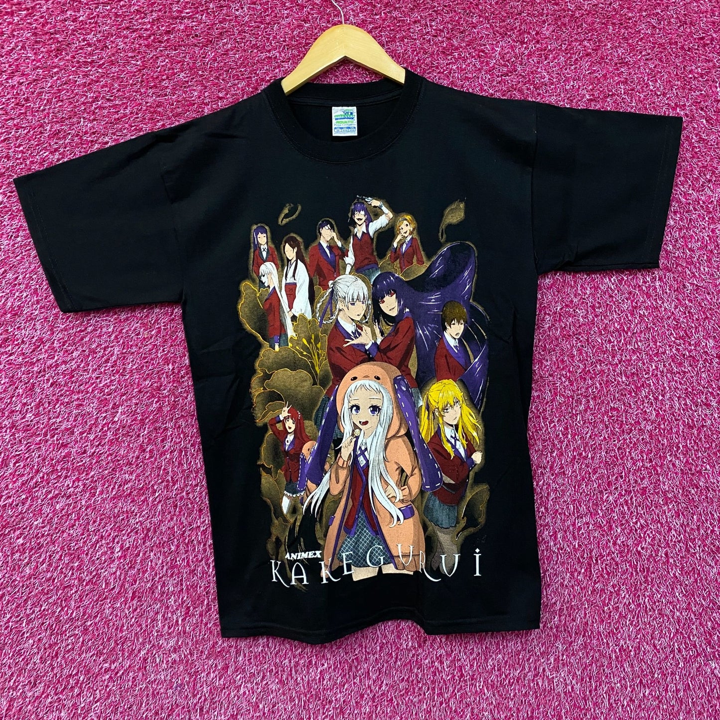 Kakegurui Poster Graphic Design Anime T-Shirt Large