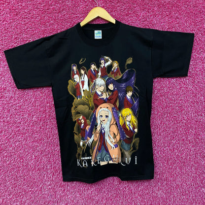 Kakegurui Poster Graphic Design Anime T-Shirt Large